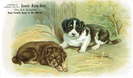 Dogs - Queen Anne Soap