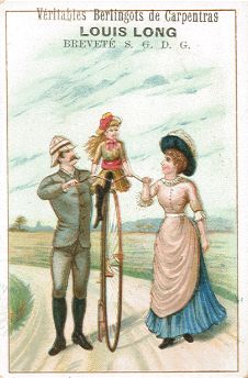 Louis Long - bicycle trade card