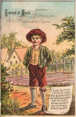 Little Tom Tucker - Reward of Merit