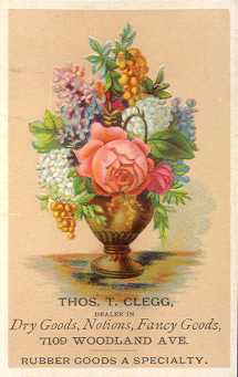 Thos. T. Clegg - trade card