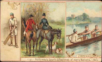 England - Holloway's Sports & Pastimes of many Nations