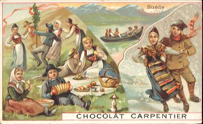 Sweden - Chocolat Carpentier
