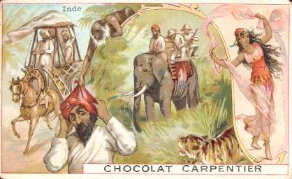 CHOCOLAT CARPENTIER - Inde
