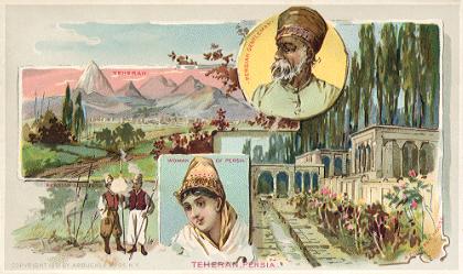 Teheran, Persia - Persian Soldiers; Country House