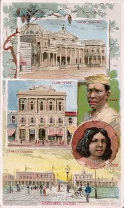 Montevideo, Uruguay - Solis Theatre; Club House; Slave Woman