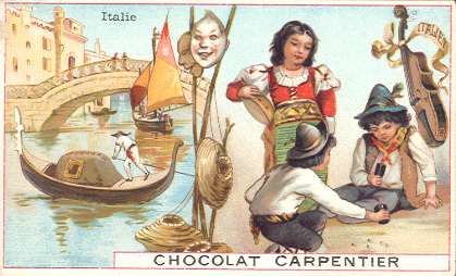 CHOCOLAT CARPENTIER - Italie